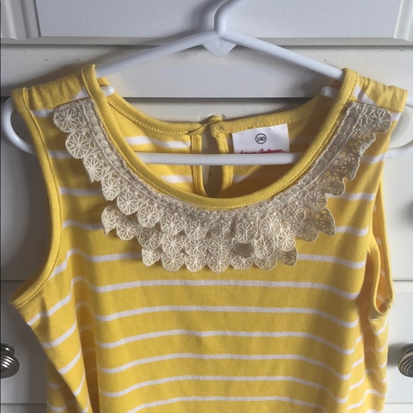 Hanna Anderson girls dress with ruffle. - Picture 3 of 4